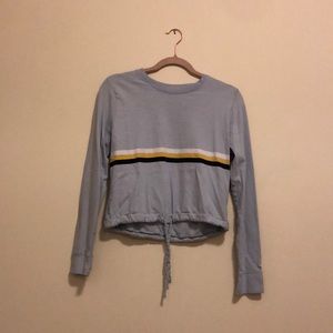 cropped hollister long sleeve